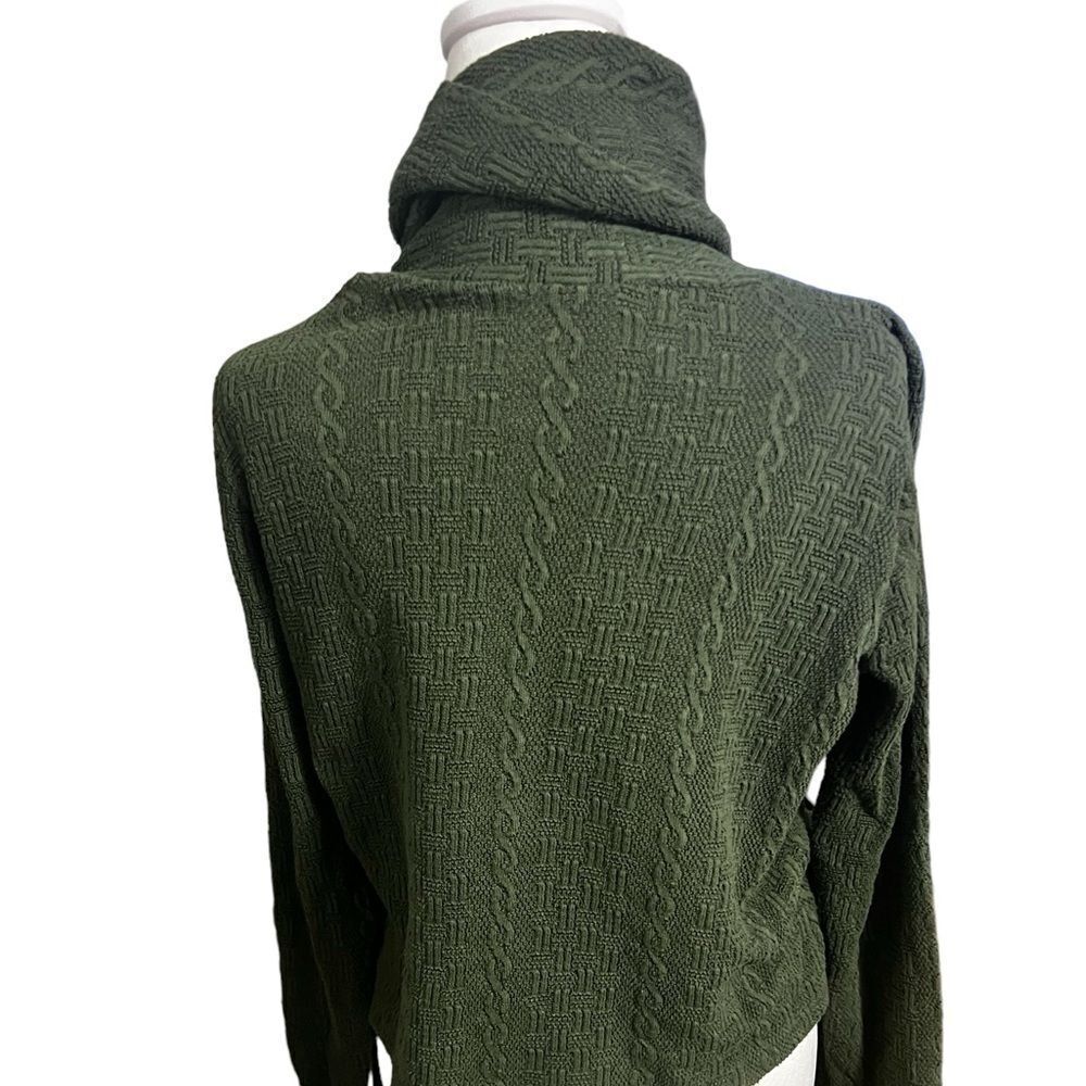 Pusco matching green knitted Hooded top medium pants green Brazilian vintage - Picture 6 of 14